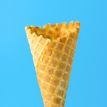empty icecream cone